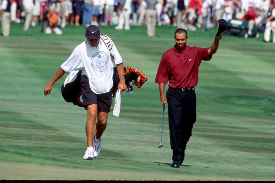 Tiger Woods won the 2000 US Open at Pebble Beach by a record 15 shots