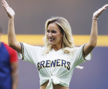 Paige Spiranac rocks sizzling Chiefs bikini after AFC Championship Game win