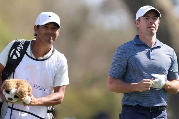 Rory McIlroy and caddie Harry Diamond