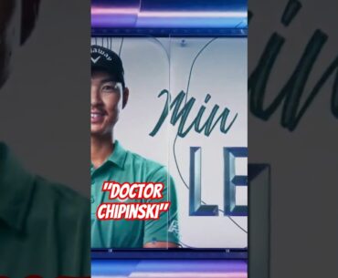 TGL: Dr Chipinski (Min Woo Lee) Nails Another Incredible Chip! #golf #tgl #shorts