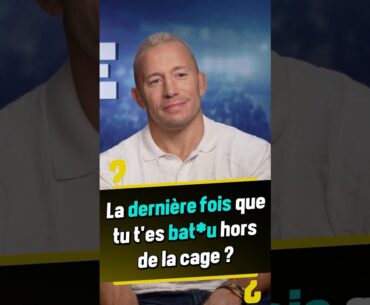 Georges St-Pierre répond à tout 😅