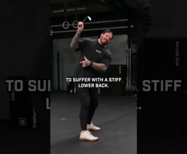 Stop back pain in your golf swing in just 5 minutes with these 2 stretches #DRVN #GOLF #golffitness
