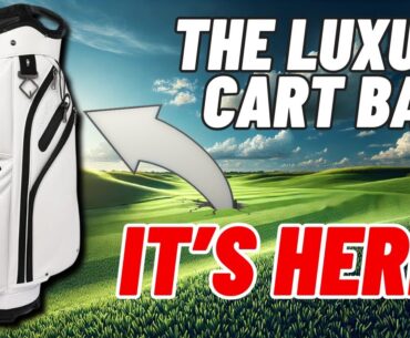 The Ultimate Luxury Golf Cart Bag? It's Here!