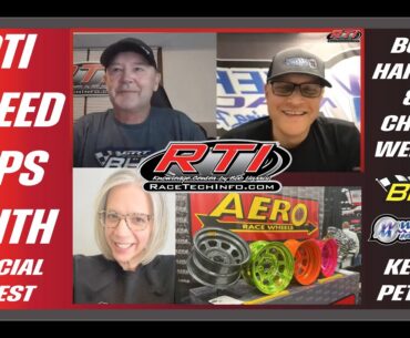 RTI Speed Tips W/Bob & Chad with Special Guest Kelli Peton from Aero Race Wheels!  (Episode #120)