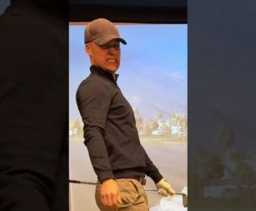 Playing Bay Hill's iconic 6th hole #golf #golfsimulator