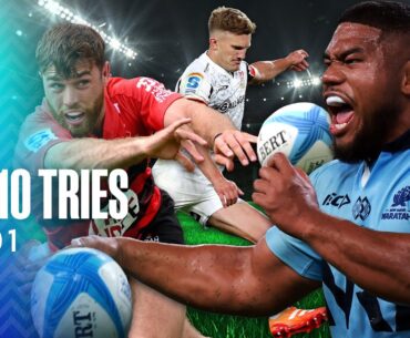 Round 1's Most INSANE Tries! Super Rugby Pacific 🏉 | TOP 10