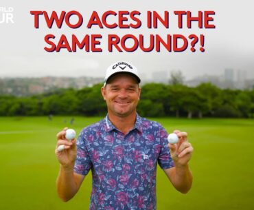 Pro Golfer Makes TWO Holes-In-One In The SAME Round!