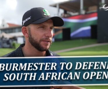 Dean Burmester Set To Defend South African Open Title