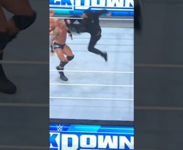 Randy Orton isn't the only one who arrives outta nowhere... ☝️😤