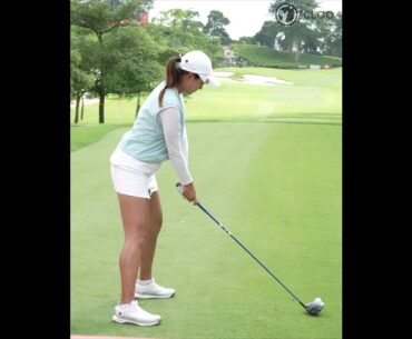 I like her high finish. She is Miranda Wang.