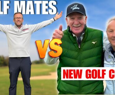 Can Golf Mates Beat Senior GOLFERS With Their EXPENSIVE New Golf Clubs