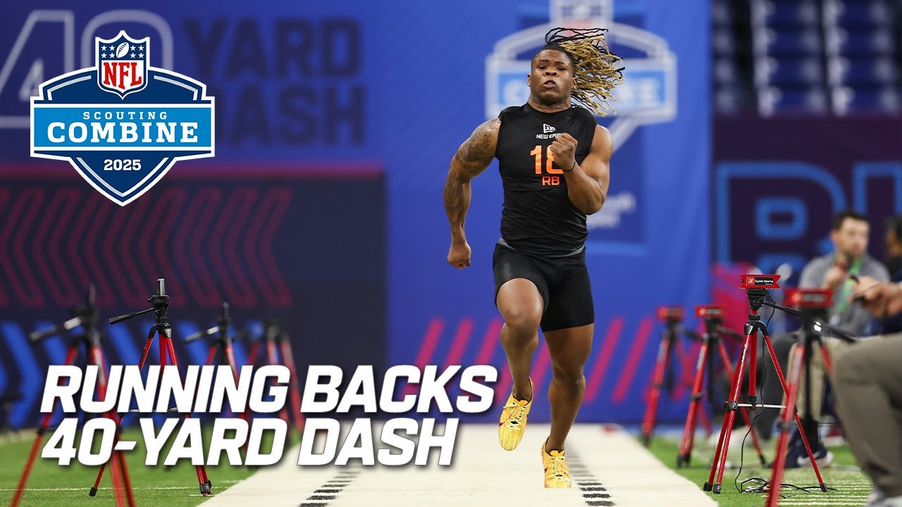 FULL Running Backs 40-Yard Dash | 2025 NFL Combine FULL Running Backs 40-Yard Dash | 2025 NFL Combine