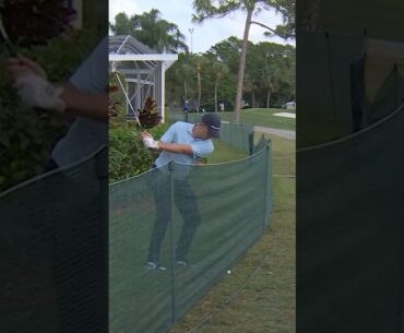 Justin Rose saved par from WHERE? 😳