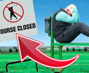 This Golf Course SHOULD BE CLOSED!?