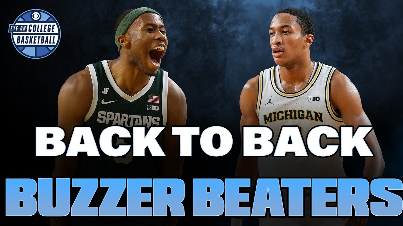 Michigan & Michigan St. win games at the buzzer; St. John’s about to secure outright Big East crown Michigan & Michigan St. win games at the buzzer; St. John's about to secure outright Big East crown