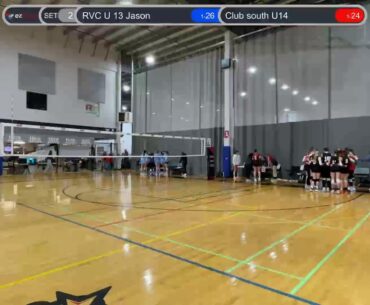 RVC U 13 Jason vs Club south U14, 2025-03-01, Day 1, Match 13, 1st Set  - Day 1, Match 13