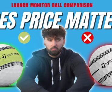 TaylorMade Tour Response Stripe (2025) vs TaylorMade TP5x Golf Ball Comparison