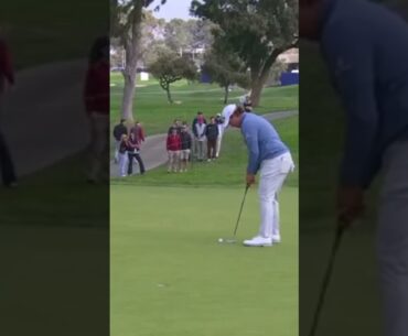 Aldrich Potgieter’s Amazing Second Shot! ⛳ Perfect Finish at the 2025 Farmers Insurance Open #golf
