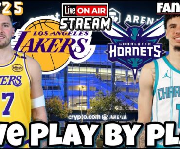 Los Angeles Lakers vs Charlotte Hornets Live NBA Live Stream