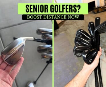Best Golf Irons For Seniors 2025: BOOST DISTANCE NOW!