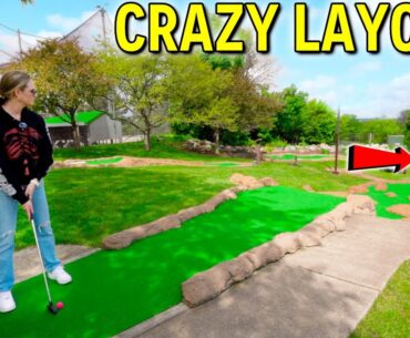 We Found an Incredibly Challenging Mini Golf Course!