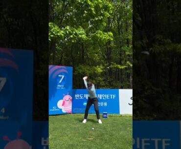 PGA KOREA Bae Yongjun Golf Driver Swing