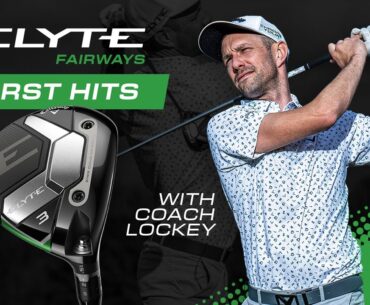 He nearly HOLED it!! Coach Lockey hits the new Elyte Fairways for the first time