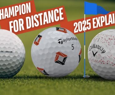 The Best Golf Balls for Distance: Top 5 for 2025!