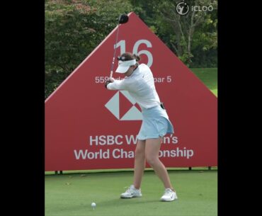 Gabi Ruffels swings like a whip.