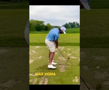 보기만 해도 도움이 되는 골프스윙 #MAX HOMA #golfswing #아이언스윙
