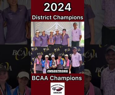 2024 MSD Girls Golf District Champions