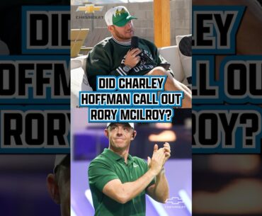 Charley Hoffman took a jab at Rory McIlroy in his “letter” (email) to the PGA Tour. @Chevrolet #Ad