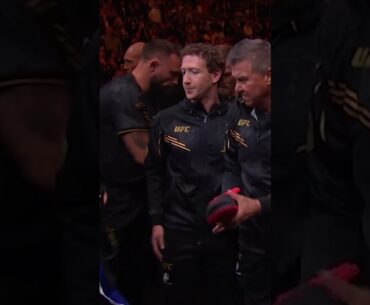 Mark Zuckerberg Is A Vibe Before UFC 298 Main Event 😎