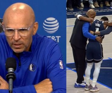 Jason Kidd speaks on Kyrie Irving scary knee injury and shooting FT's after it