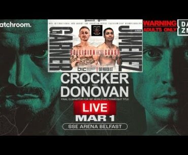 LEWIS CROCKER VS PADDY DONOVAN | RYAN GARNER VS SALVADOR JIMENEZ | LIVESTREAM | BOXING REACTION