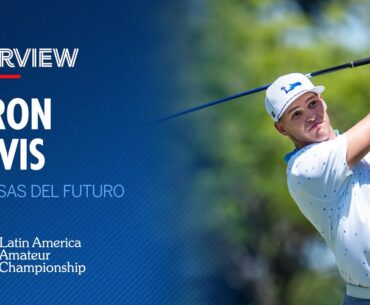 Aaron Jarvis Interview | 2025 Latin America Amateur Championship
