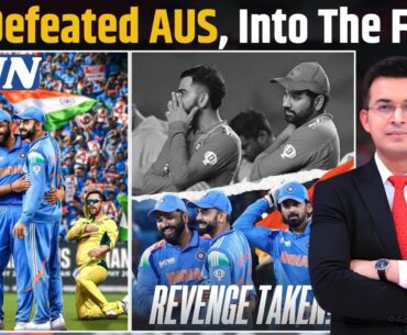 IND vs AUS : India Destroys Australia, India storms into the Champions Trophy final.