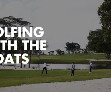 Golfing with the Goats | Two #GoatGang members play a round of golf with Matthew and Peter