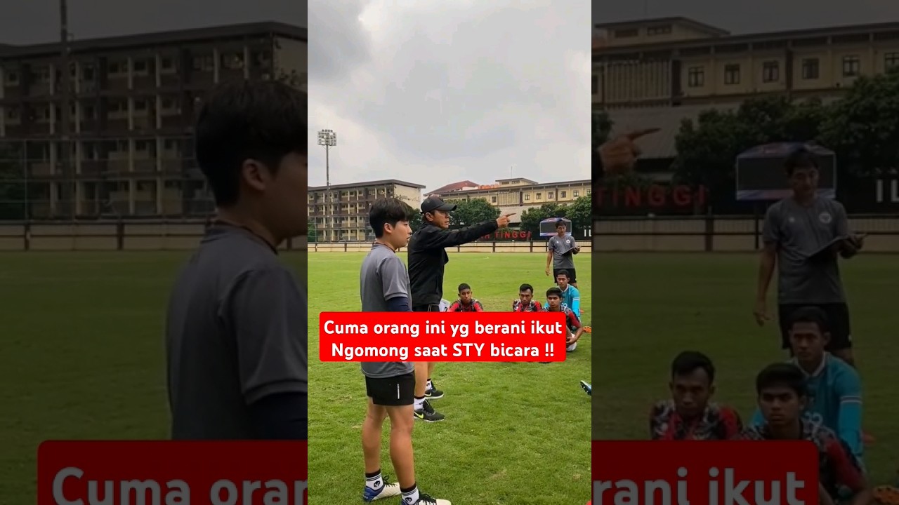 Penerjemah Shin Tae-yong yang Ikut ‘Semprot’ Pemain Timnas Penerjemah Shin Tae-yong yang Ikut 'Semprot' Pemain Timnas