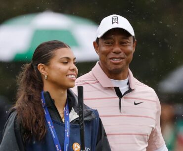 Tiger Woods beams and cheers as his daughter wins her high school soccer championship