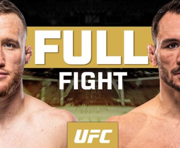 Justin Gaethje vs Michael Chandler | FULL FIGHT | UFC 313