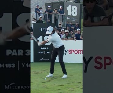 Jack Thompson Iron Swing Face On Tee Shot #golfswing #asiantour #jackthompson