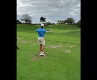 Kai Madison Trump plays golf