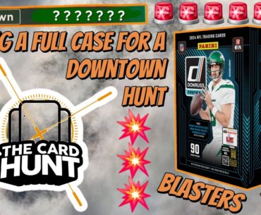 🚨2024 Donruss Football Case RIP🚨 DOWNTOWN HUNTING