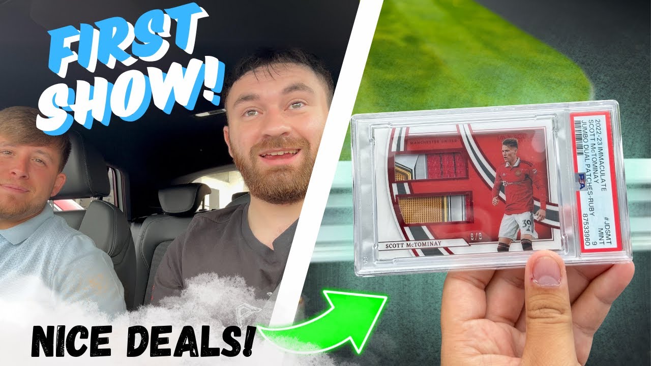 Our FIRST Card Show! 🎉 | £50 Card Challenge At A UK Card Show! 🔥 Our FIRST Card Show! 🎉 | £50 Card Challenge At A UK Card Show! 🔥