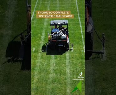 Traqnology GPS is all about efficiency.  Layout and paint an entire football field in 1 hour.