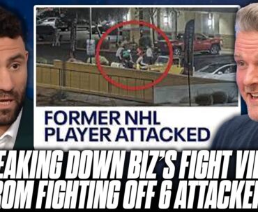 Breaking Down Footage From NHL Vet & Podcaster Paul Bissonnette's Fight vs 6 Scumbags | Pat McAfee