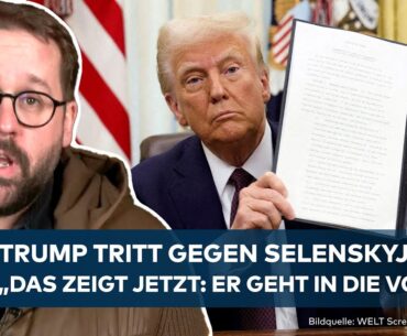 DONALD TRUMP: Weitere Verbal-Attacken gegen Selenskyj! Werden die Ukraine-Hilfen eingefroren?