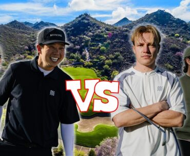 Crazy 2v2 Desert Showdown | The MANORS Match Episode 1 | Quintero Golf Club, Arizona