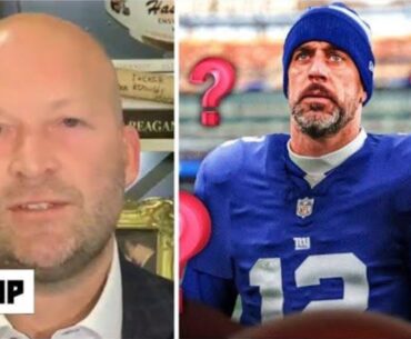 GET UP | Tim Hasselbeck breaks down Aaron Rodgers, Cam Ward and the Giants' Quarterback picture